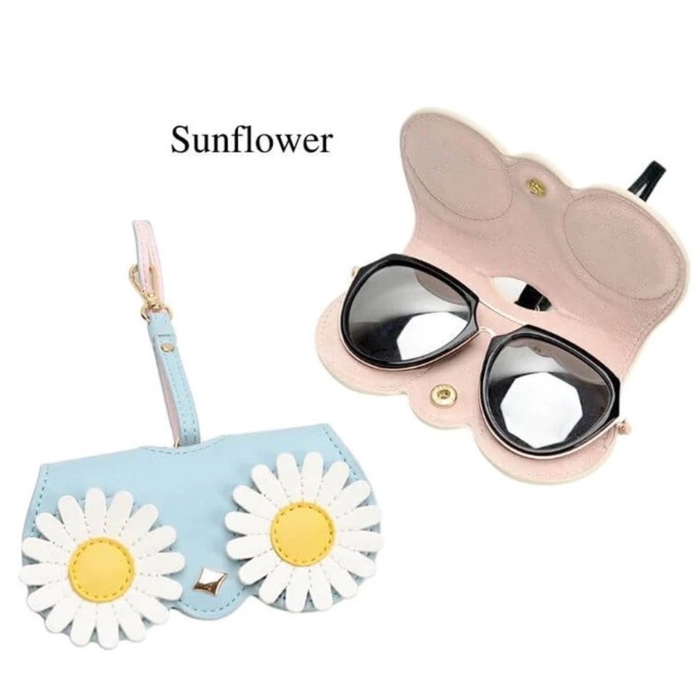 Flower Shape Eyeglass Pouch